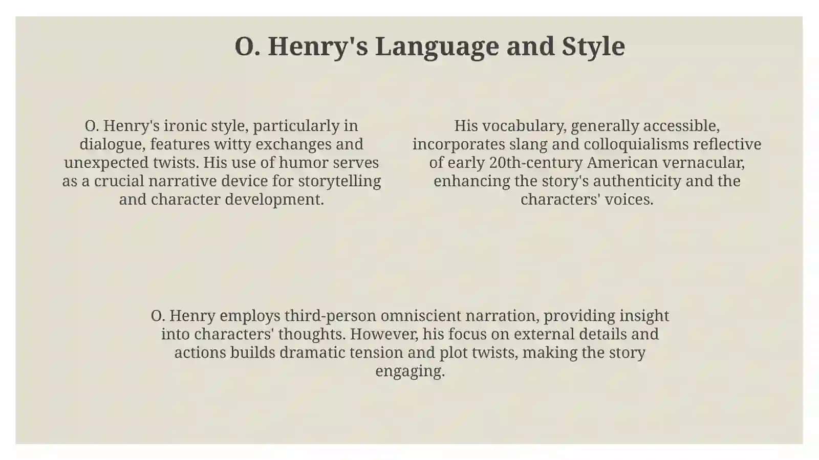 Gift of the Magi By O. Henry 4