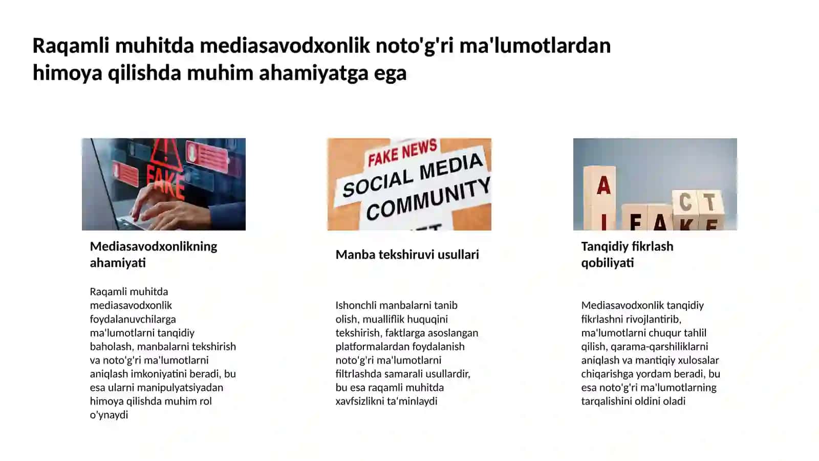 Mediasavodxonlik va muloqot madaniyati rivoji hamda jamiyatdagi ahamiyati 4