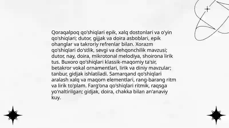 Xalq qo'shiqlari va raqslari 4