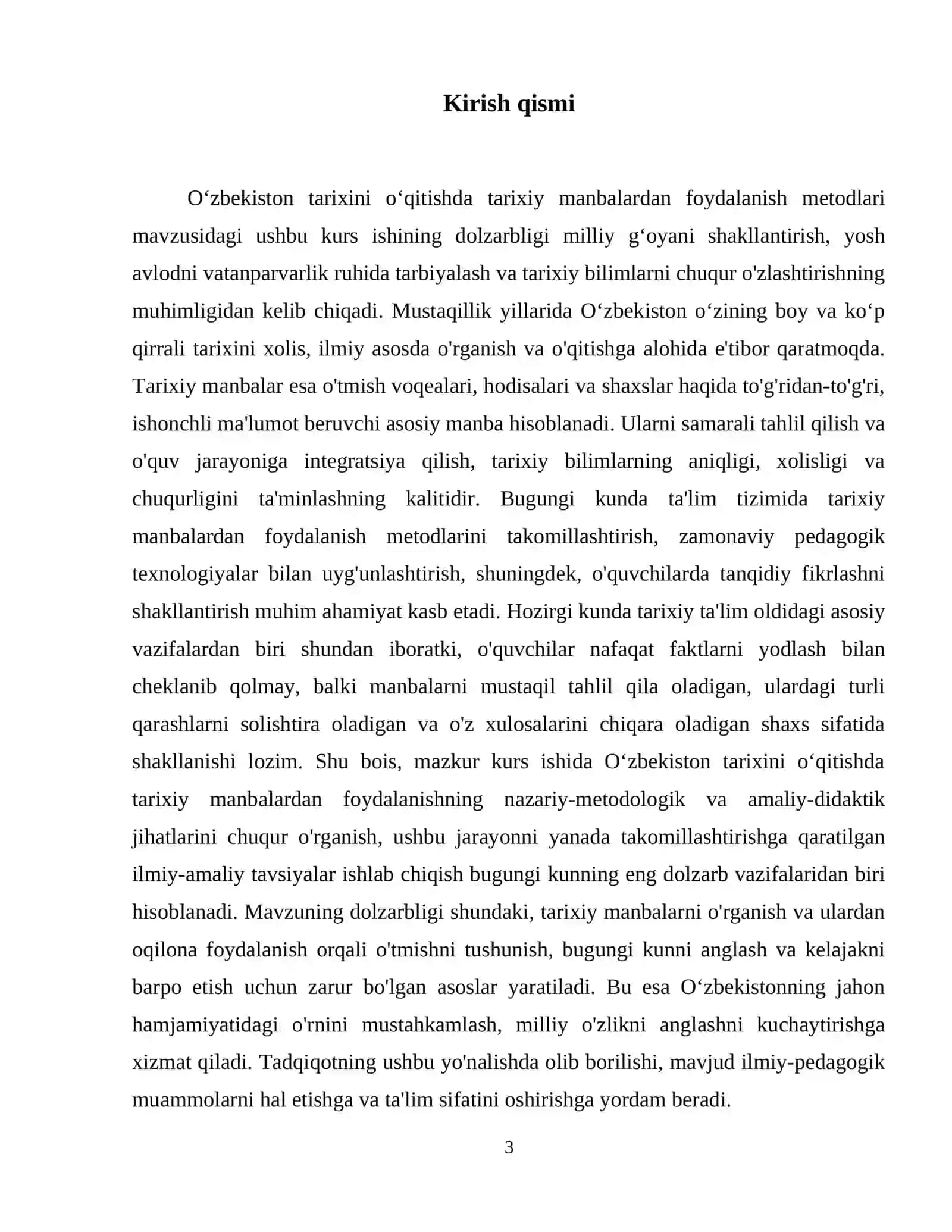 Oʻzbekiston tarixini oʻqitishda tarixiy manbalardan foydalanish metodlari 4
