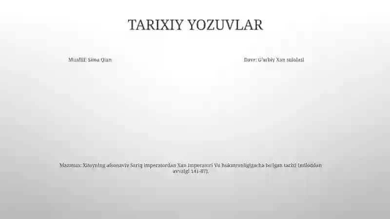 "Tarixiy Xotiralar" 4
