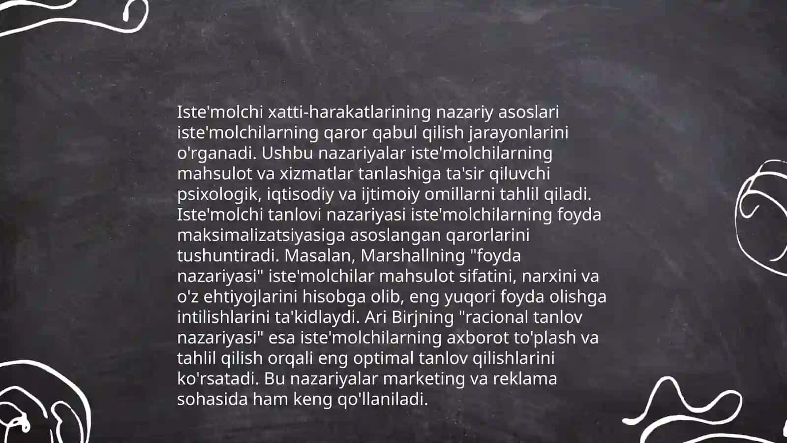 Isteʼmolchi tanlovi nazariyasi 4