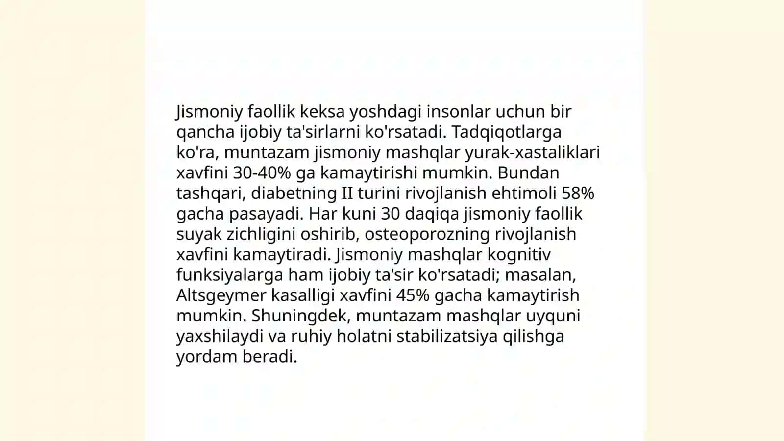 Keksa yoshdagilar jismoniy tarbiya 4