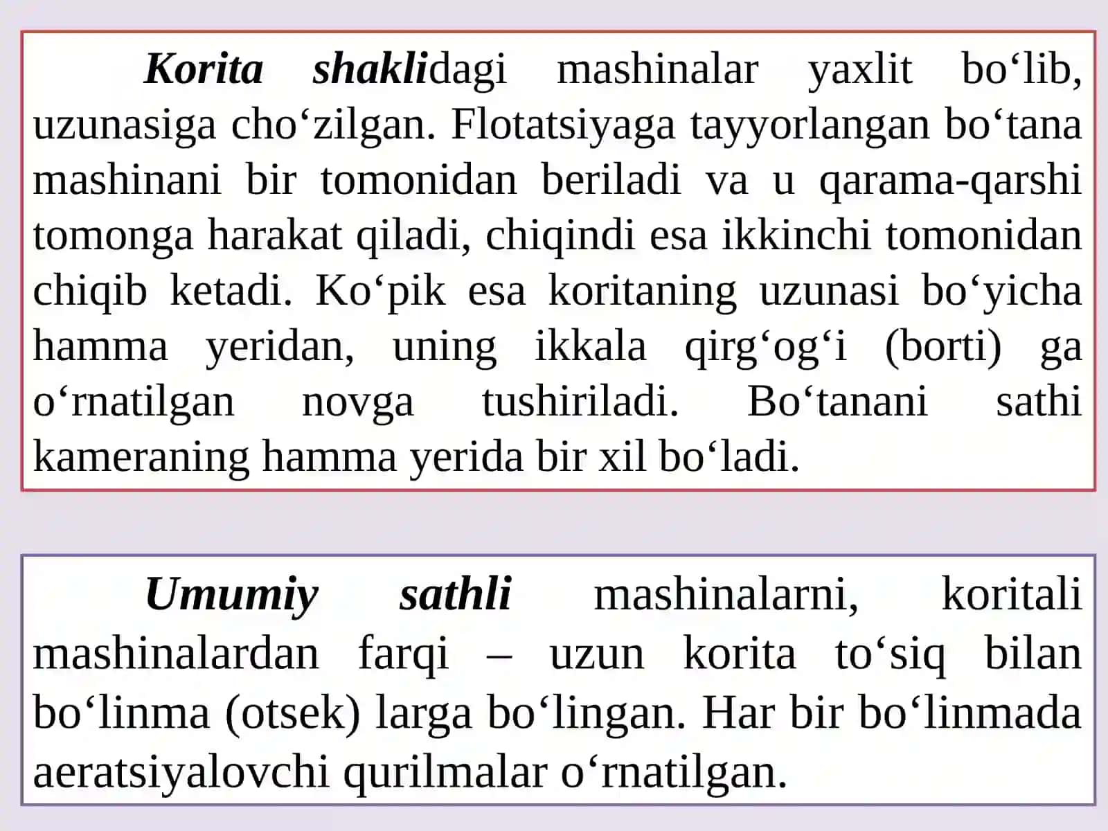 FLOTATSION MASHINALARINING TASNIFI 4