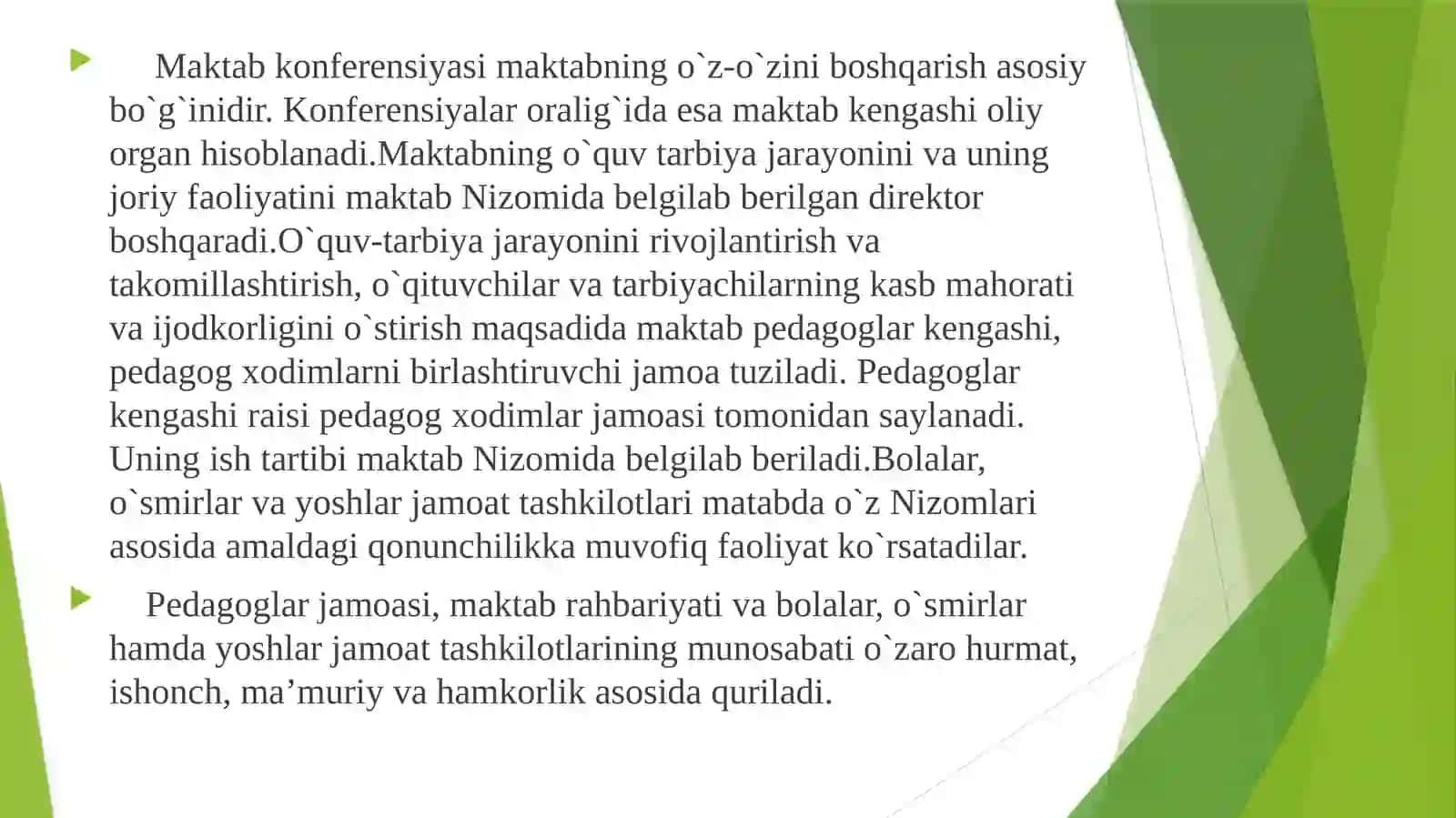 Maktabni boshqarish va unga rahbarlik qilish 4