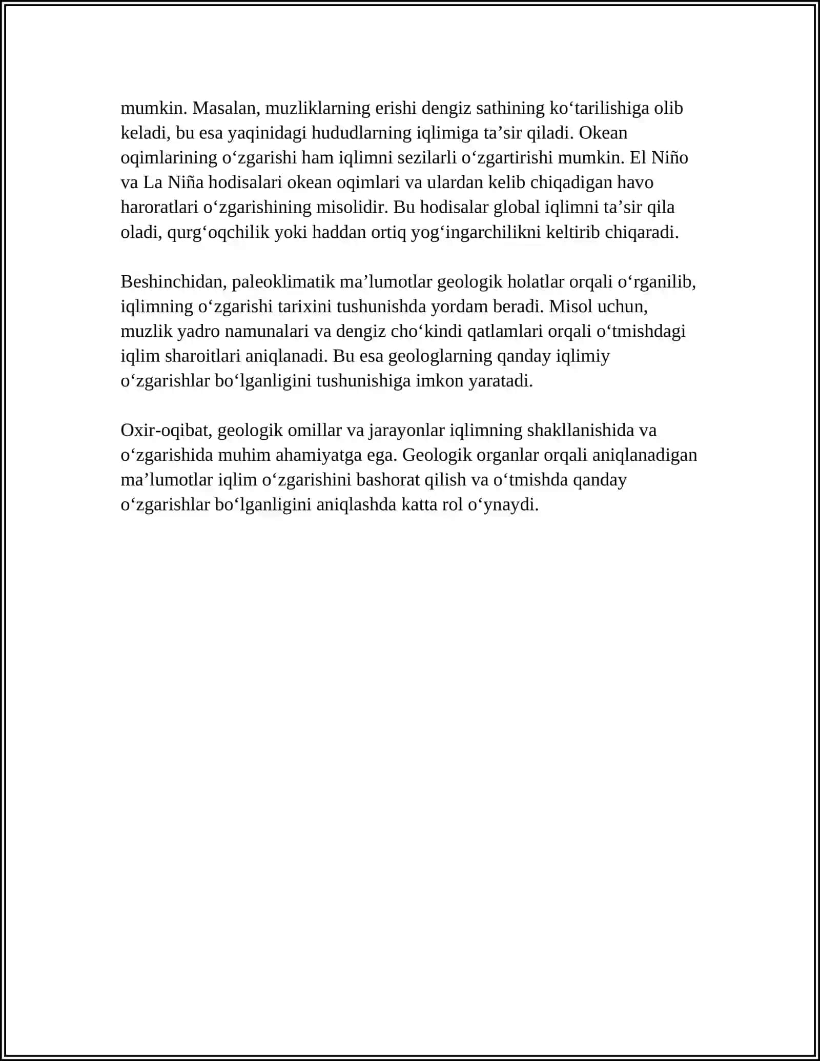 IQLIM YARATUVCHI FAKTORLAR 4