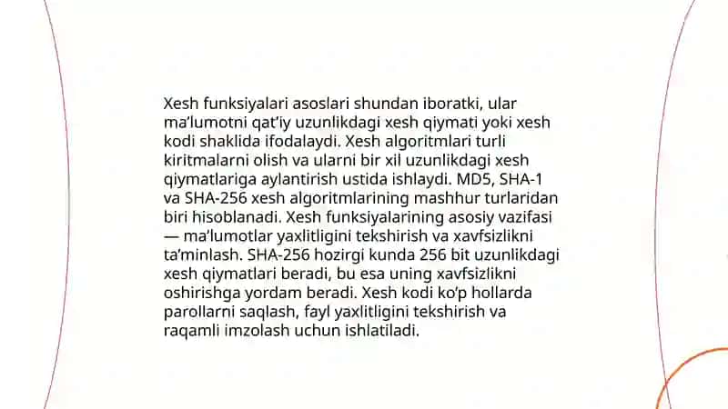 Xesh jadval va xesh funksiyalari 4