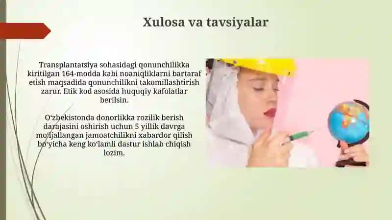 Oʻzbekistonda transplanyatsiyaning etik-huquqiy jihatlari 4