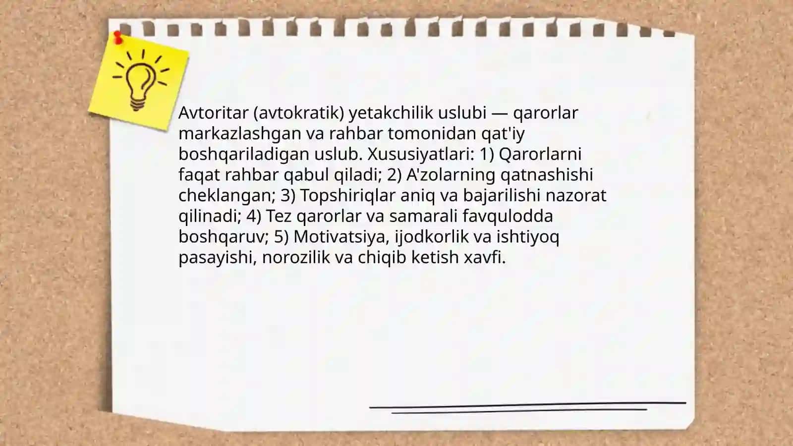Guruhdagi yetakchilik uslublari 4