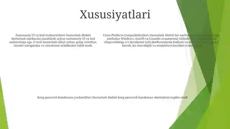 Dart Dasturlash Muhiti 4