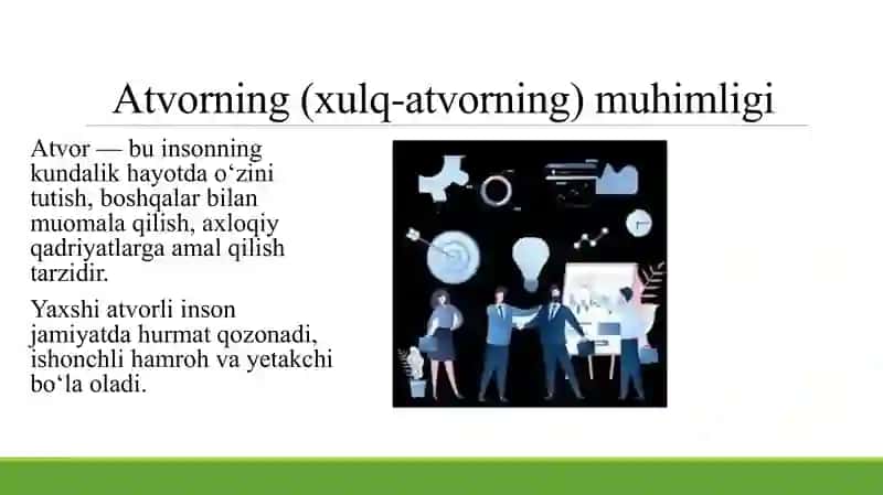 QAT'IY FE'L ATVORNING MUHIMLIGI 4