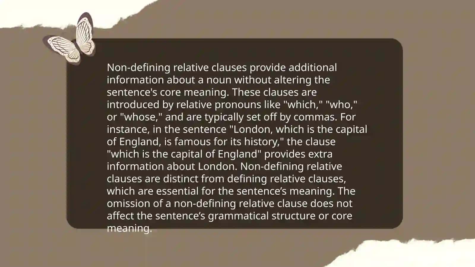Relative clauses 4