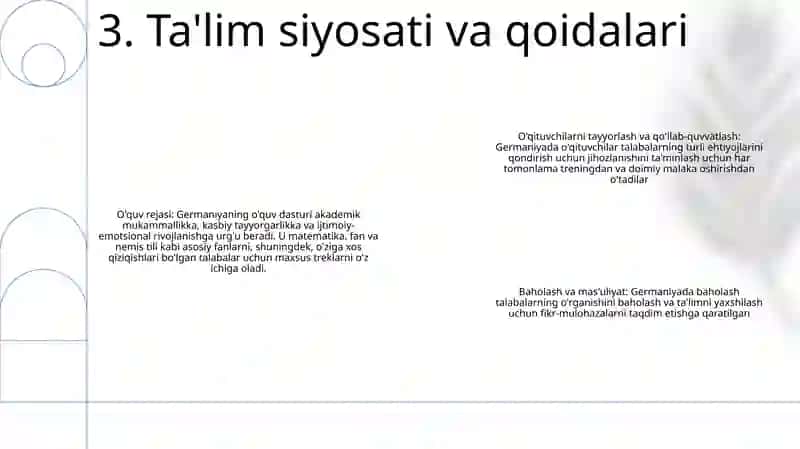 Maktabgacha TaʼLimda Germaniya TaʼLim Tizimi 4