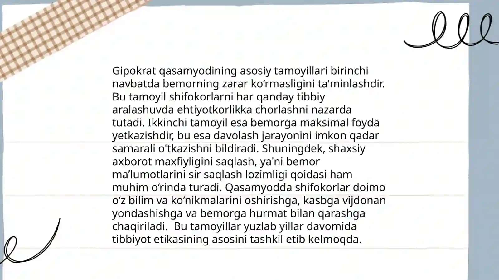 Gippokrat qasamyodi 4