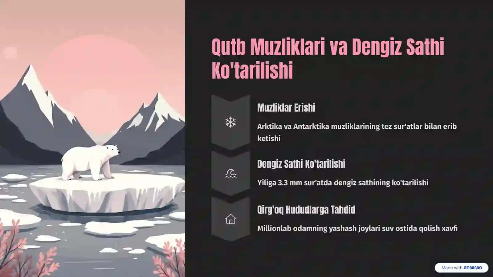 Dunyo Iqlimidaqi Global Muammolar 4