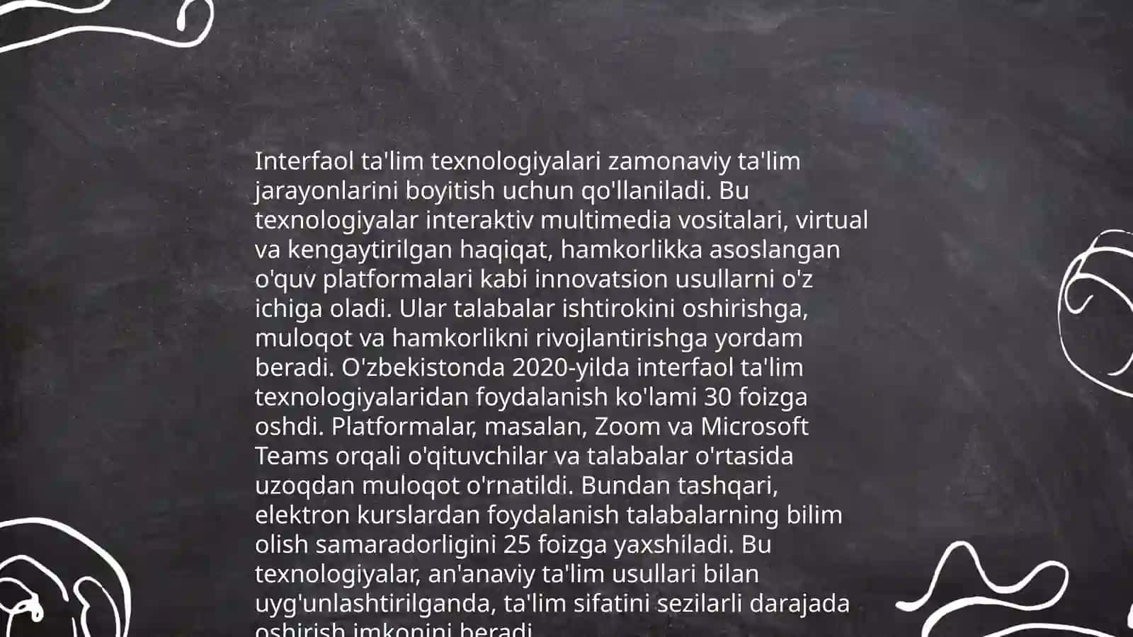 Pedagogik texnologiyalar tushunchasi 4