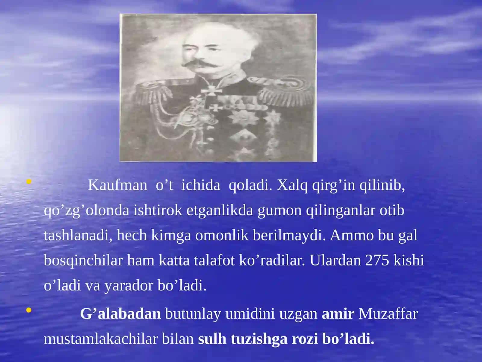 Buxoro va Xiva xonliklarining bo'ysundirilishi 4
