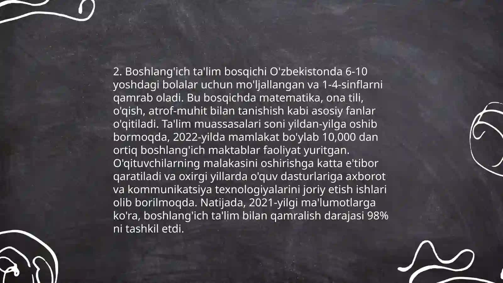 Oʻzbekiston Respublikasining Ta'lim toʻgʻrisidagi qonun 4