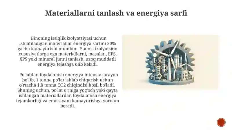 Qurilish industriyasi energiya ishlab chiqarish siklli 4