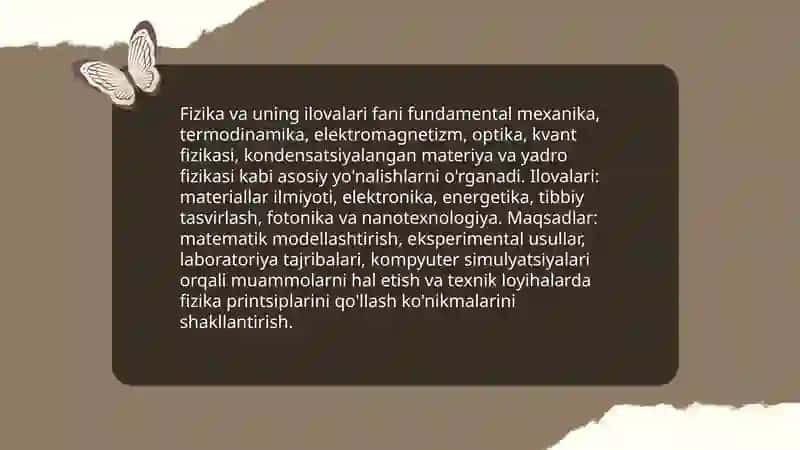 Matematika va amaliy matematik metodlar 4