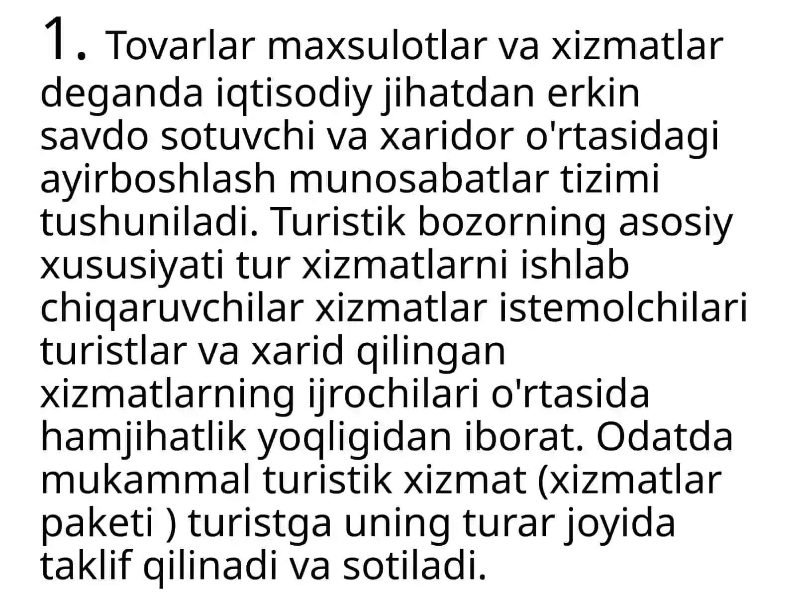 Tovarlar maxsulotlar va xizmatlar 4