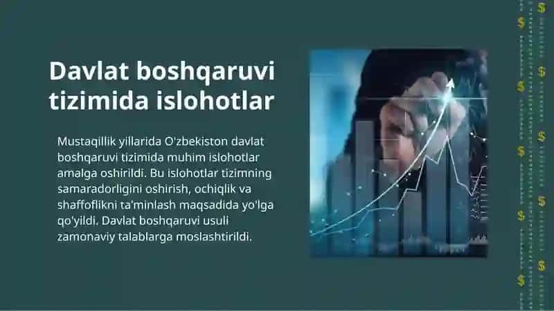 Mustaqillik yillarida Davlat Boshqaruvi Tizimida Amalga Oshirilgan Islohotlar 4