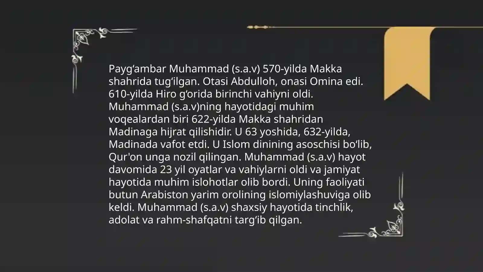 Islom dini tarixi va mohiyati 4