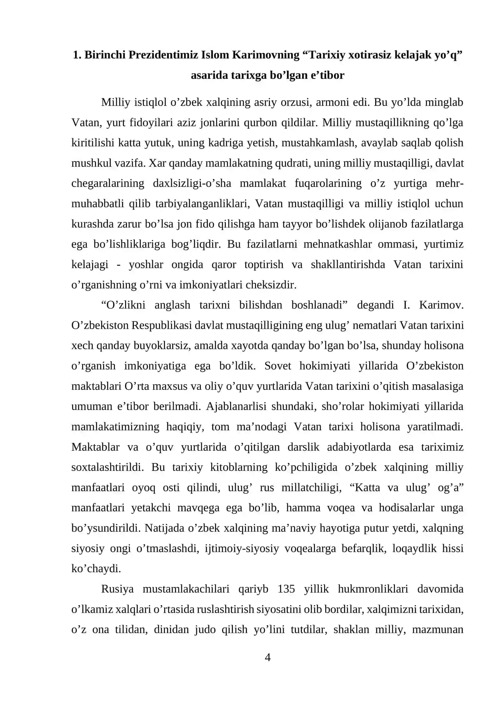 Tarix fani tadqiqotlari 4