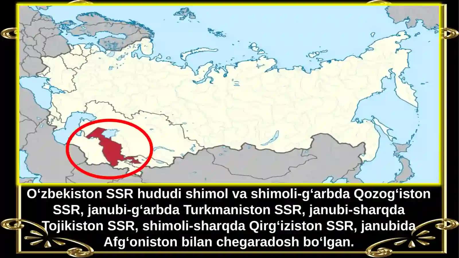 Ўзбекистон 1925-1941 йилларда. Мустабит тузумнинг мустаҳкамланиши 4