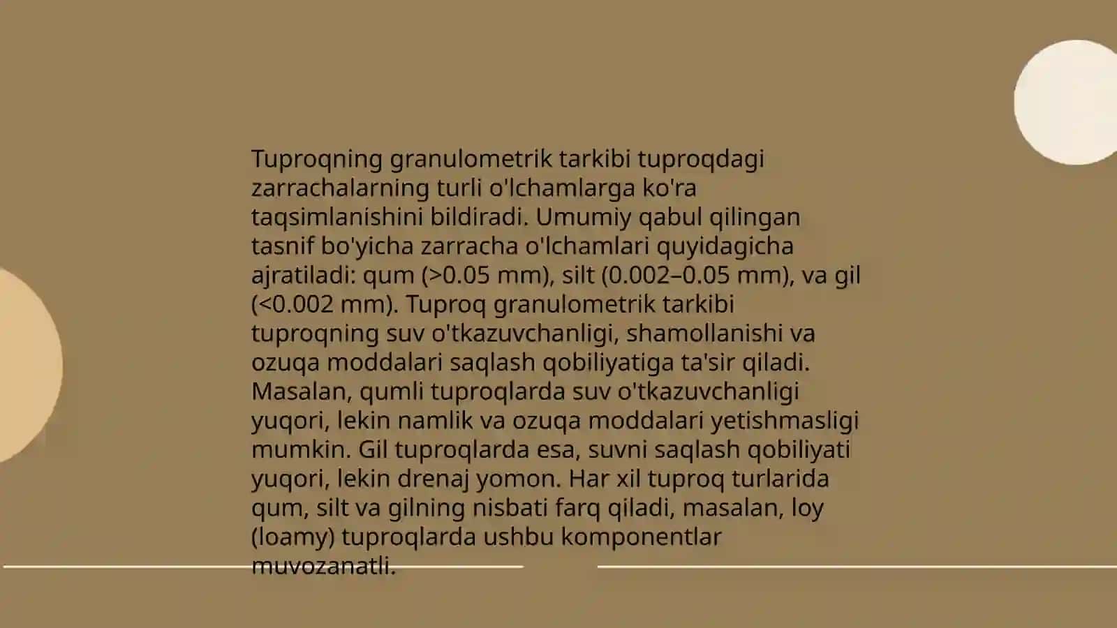 Tuproqning fizik-mexanik xossalari 4