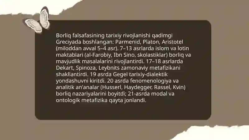 Borliq falsafasi 4