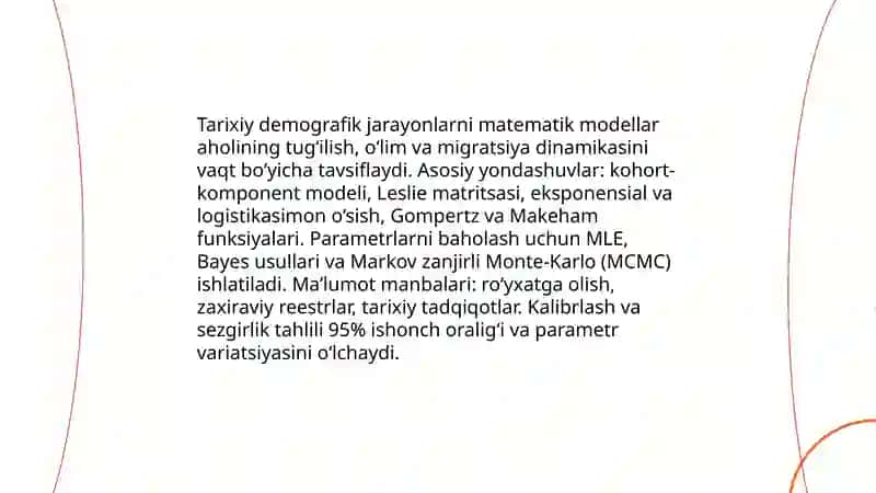 Agentga asoslangan tarixi jarayonlarni modellashtirish 4