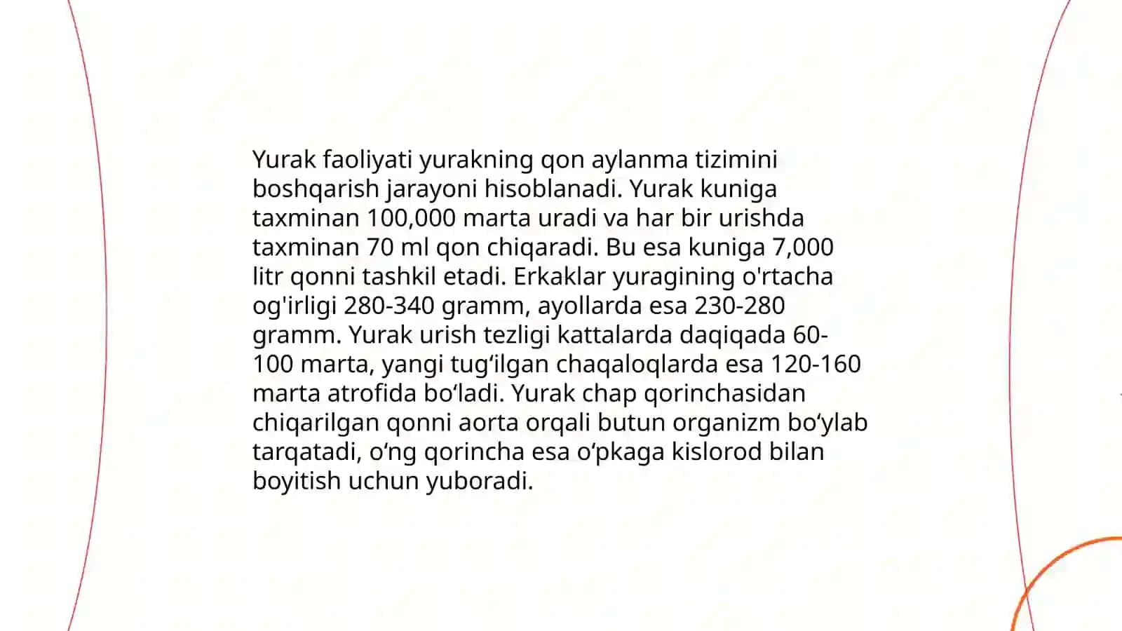Yurak-qon tomirlar tizimi. Venula arteriolo-venulyar anastamozlar venalar 4