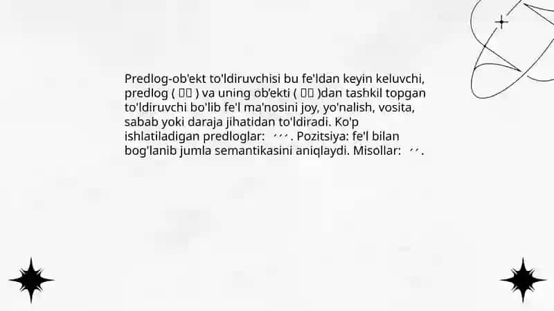 Daraja to'ldiruvchisi 4