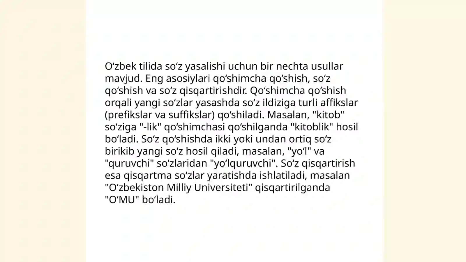 O'zbek tilining boyish manbaalari 4