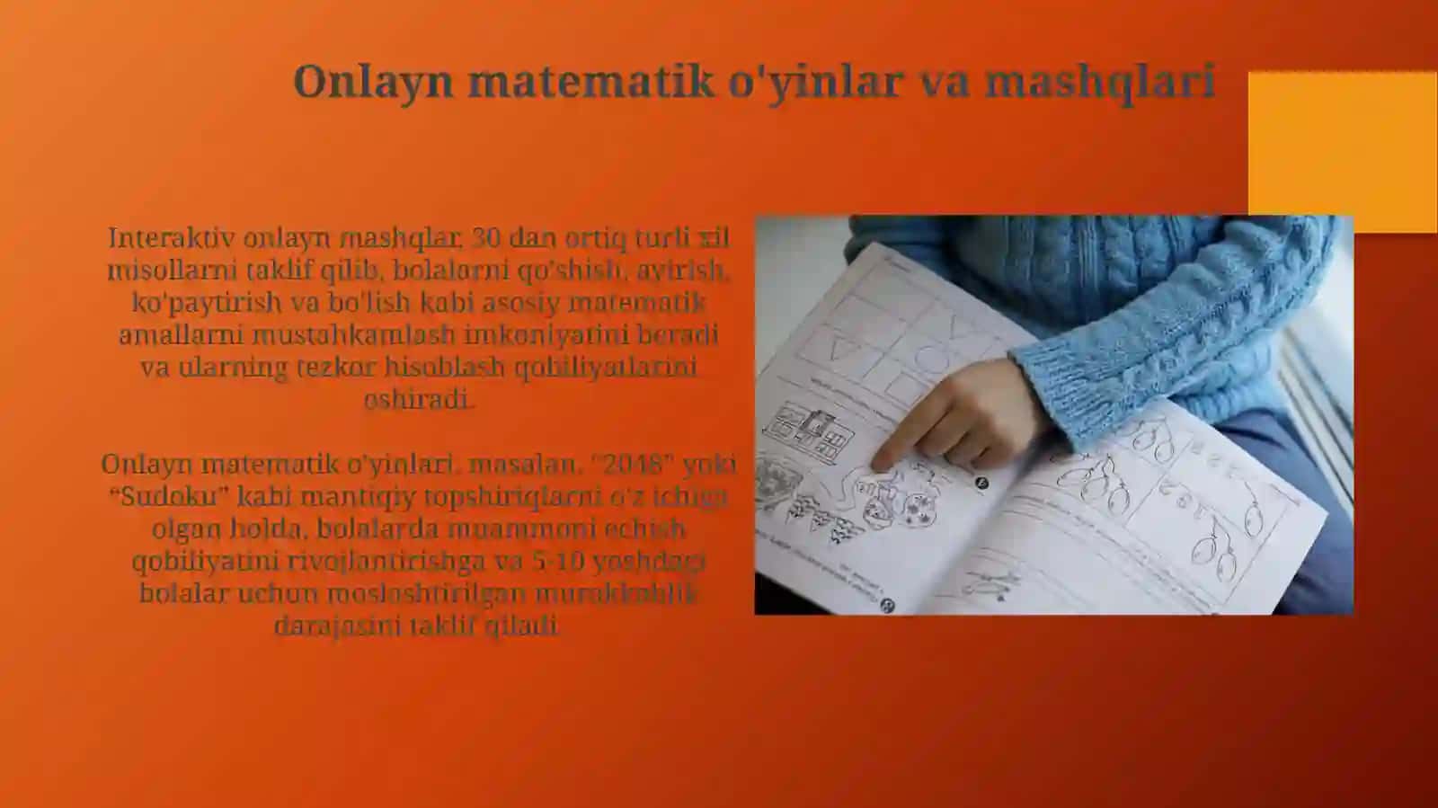 Bolalarda matematik taffakurini rivojlantirish 4