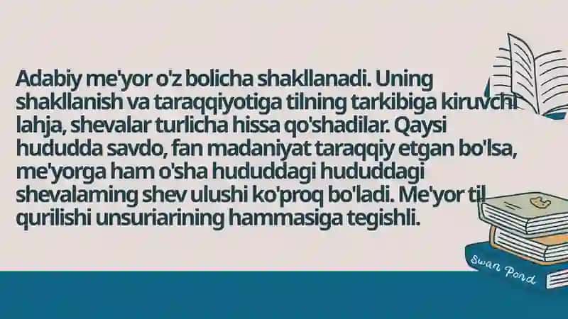 O‘zbek adabiy tili me’yorlari 4