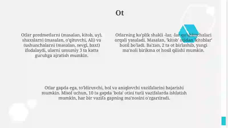 Fe'l so'z turkumi 4