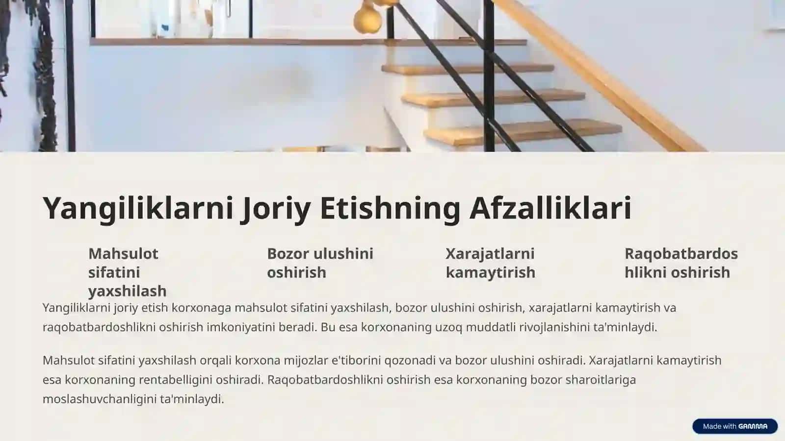 Korxonalardagi Haqiqiy Investitsiyalar, Yangiliklar va Innovatsiyalar Portfеlini Shakllanishi 4