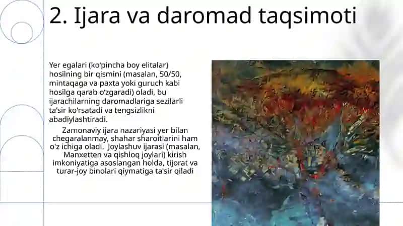 Agrar munosabatlar va renta nazariyasi 4
