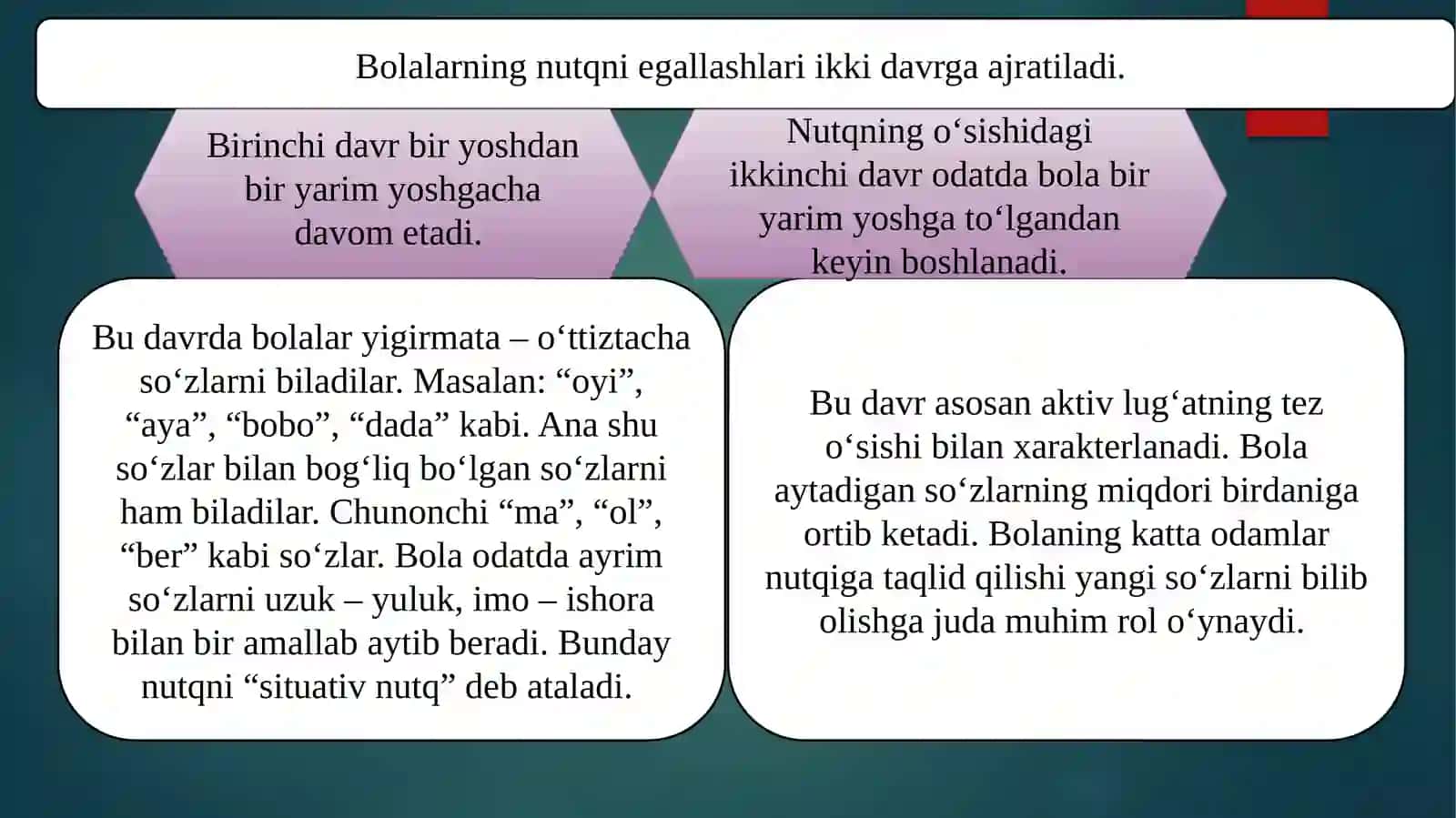 Maktabgacha tarbiya davrida bilish jarayonlari va nutqning rivojlanish qonuniyatlari 4