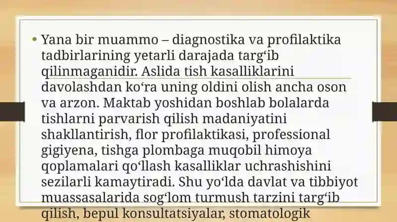 Hozirgi Stomatologiyaning dolzarb muammolari. Sharqning buyuk allomalari  tibbiyot haqida 4