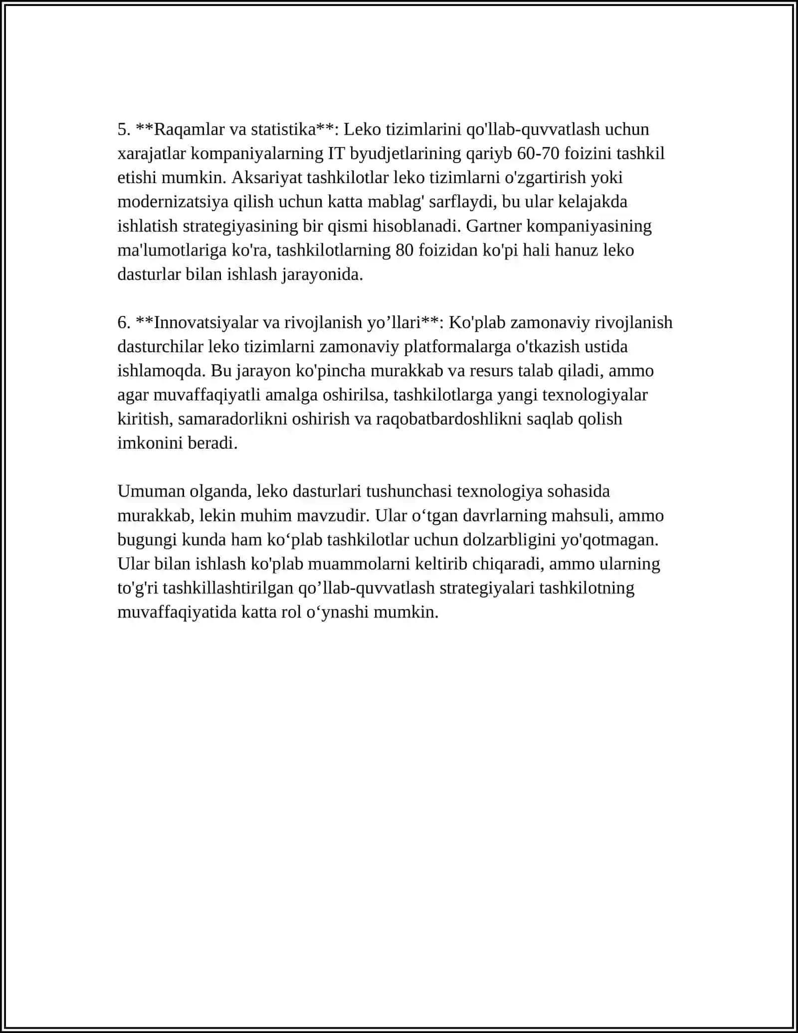 LEKO DASTURI HAQIDA MAʼLUMOT 4