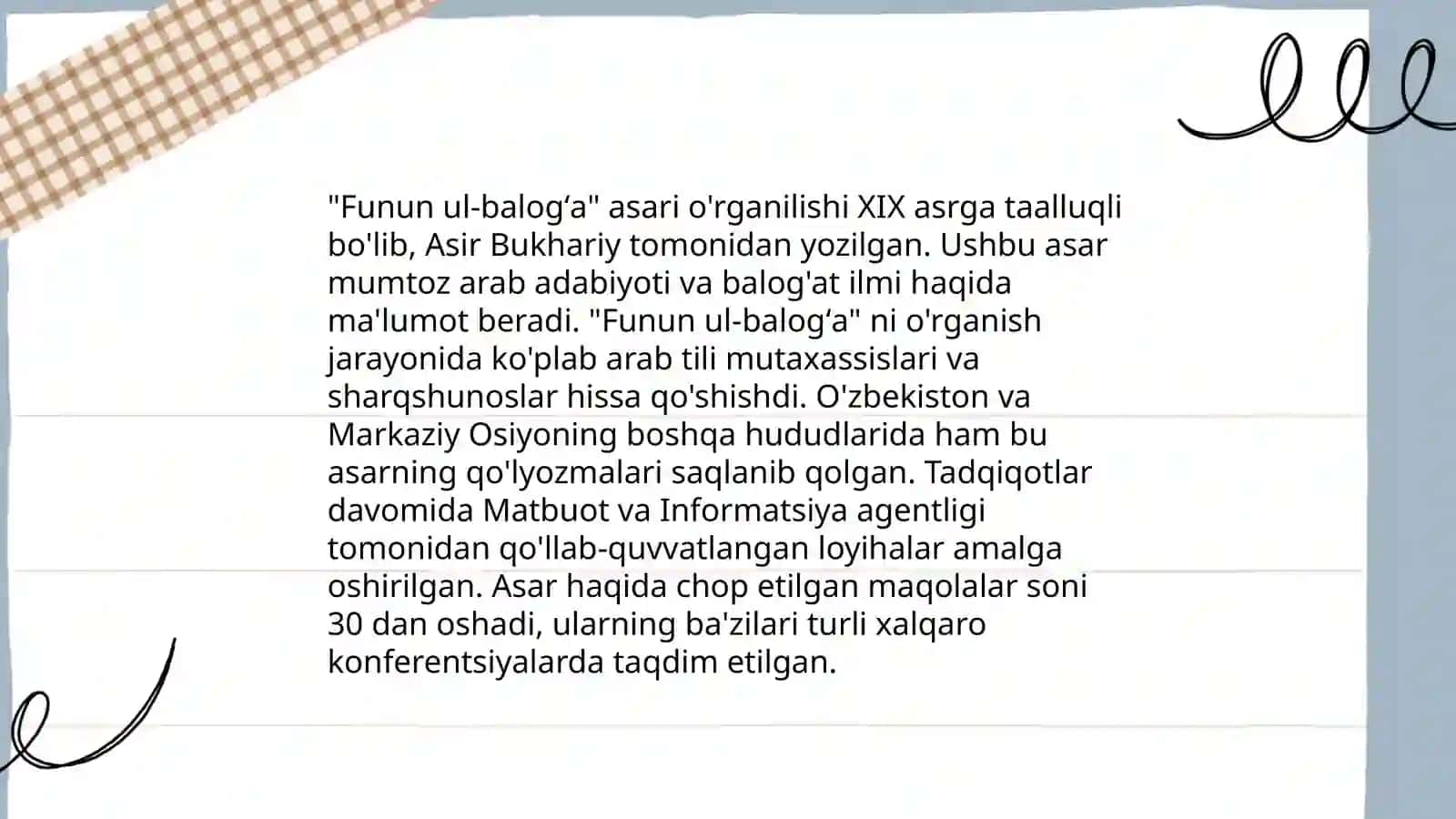 Finun ul balogʻa asari 4