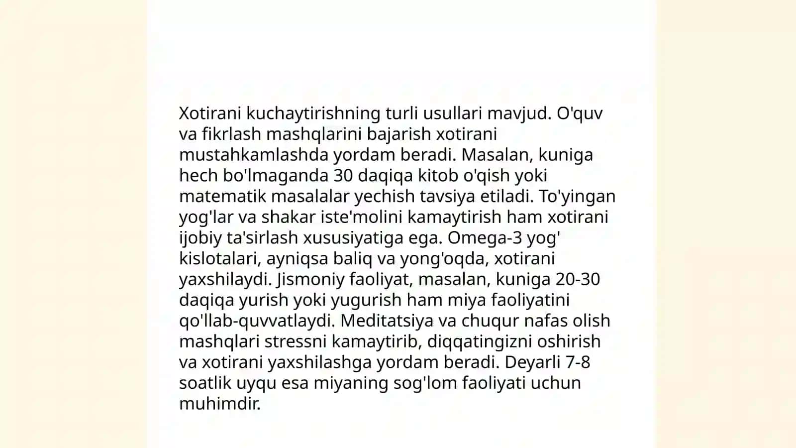 Xotiraning psixologik aspektlari 4