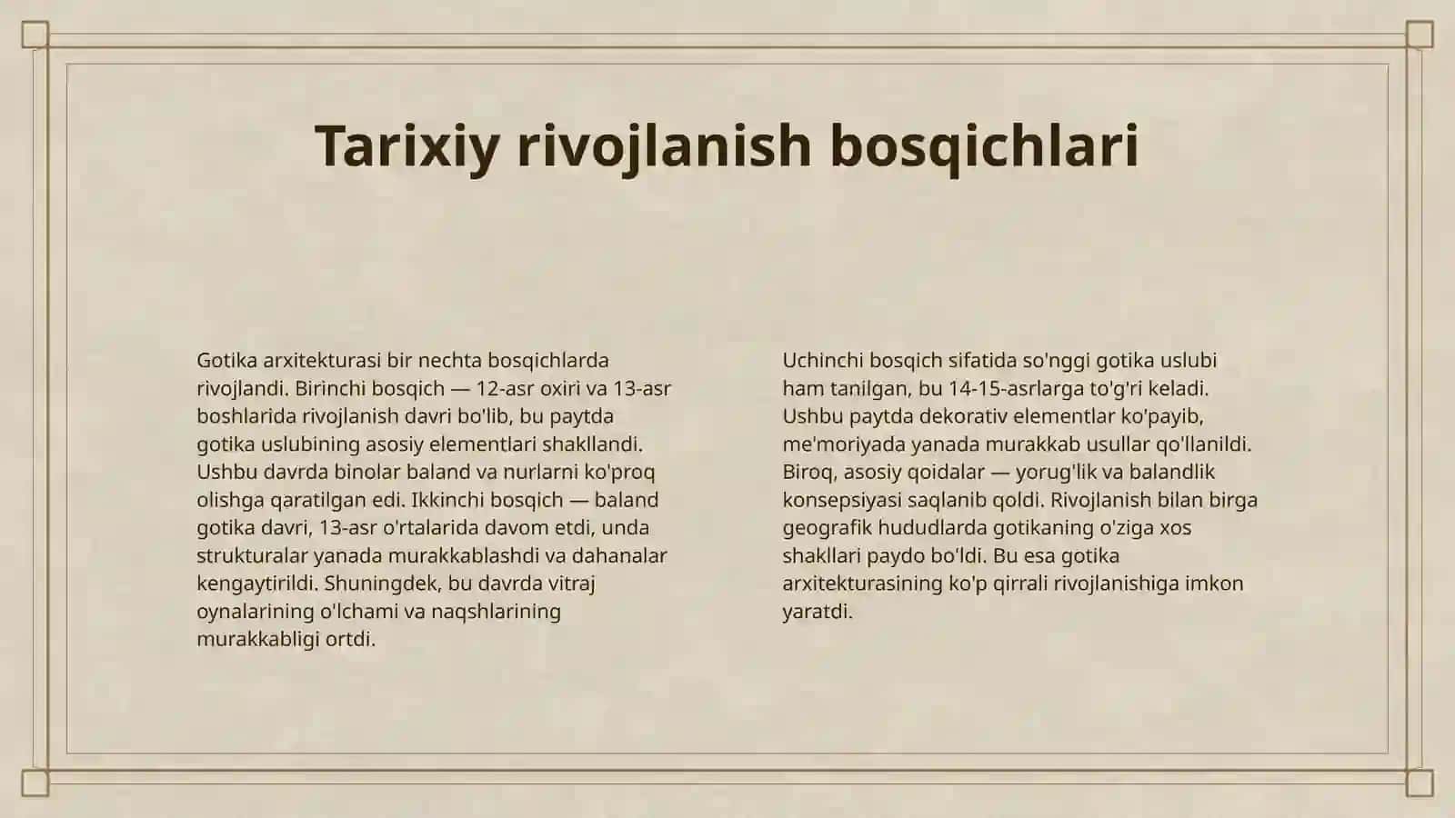 GOTIKA SABORLARIDA YORUGʻLIK VA BALANDLIK KONSEPSIYASI 4