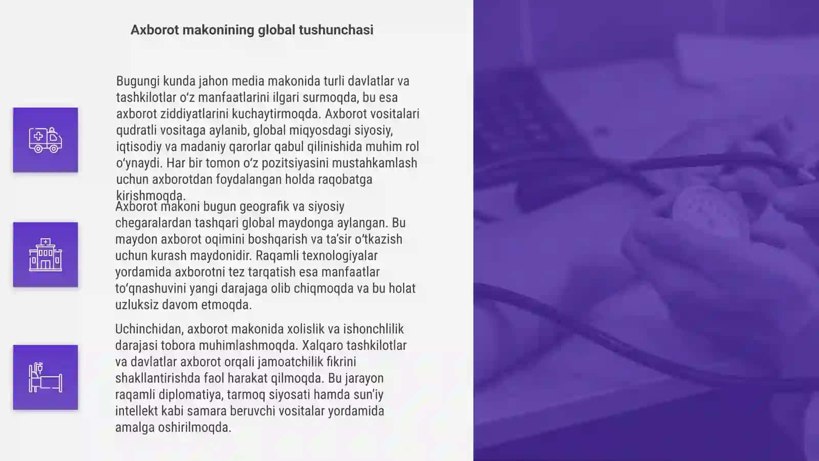 Jahon media va axborot makonida manfaatlar to'anashuvi 4