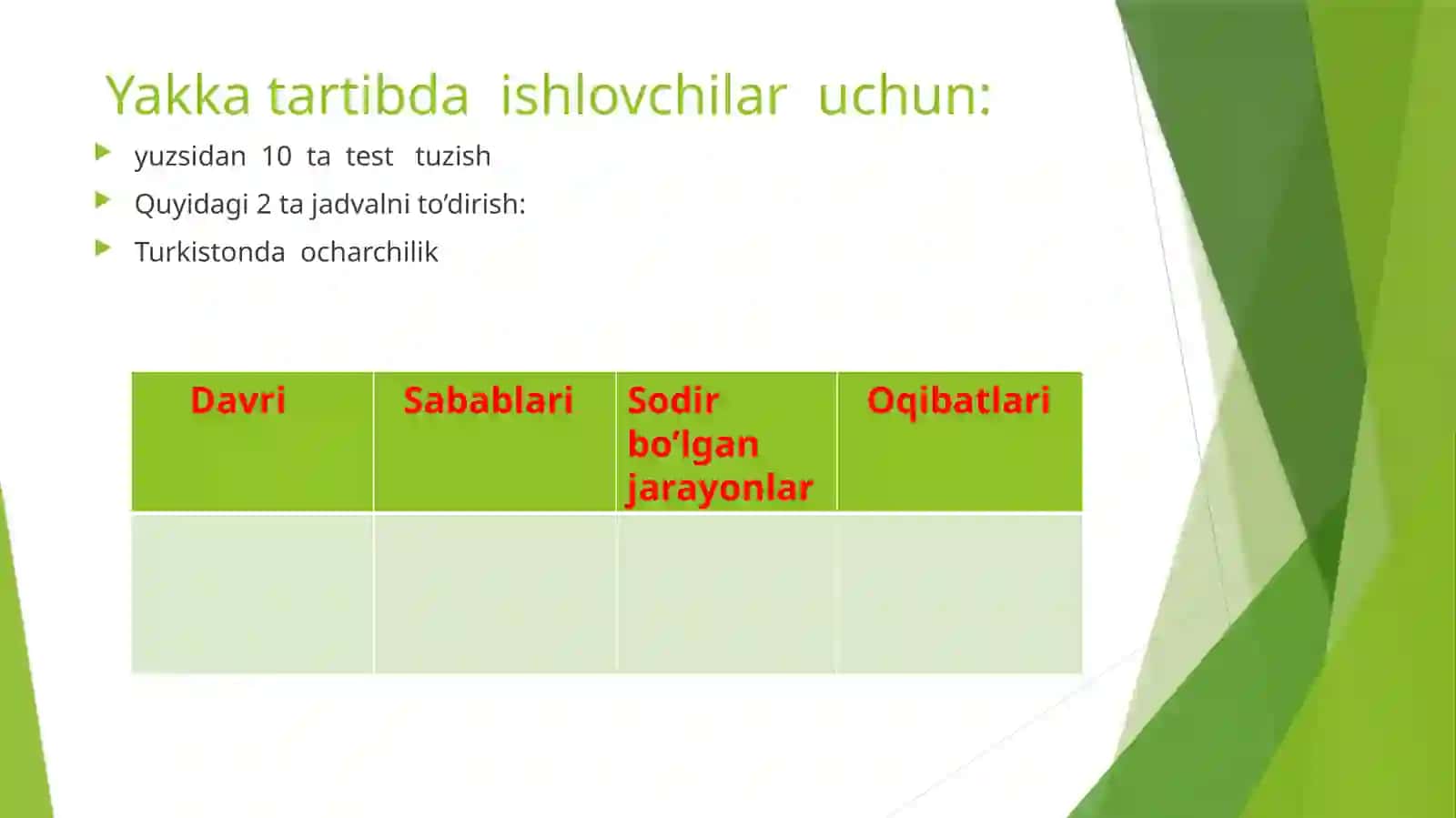 10-sinf O’zbekiston tarixi 4-Dars 4