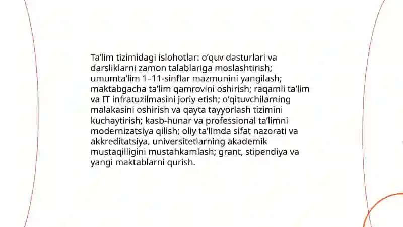 Sogʻliqni saqlash sohasidagi islohotlar 4