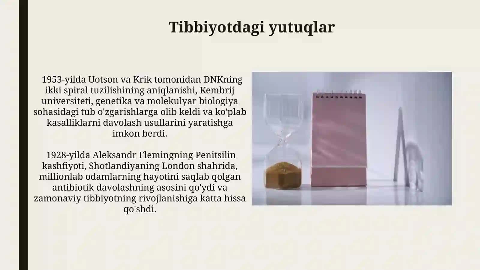 Bugungi taraqqiyot-o'tmishdagi izlanishlar hosilasi 4